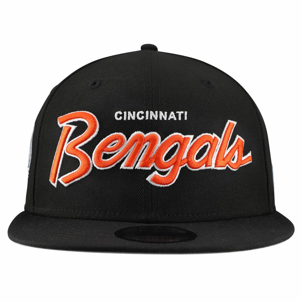 Cincinnati Bengals Main Script 9FIFTY Snapback Hat | NFL Online