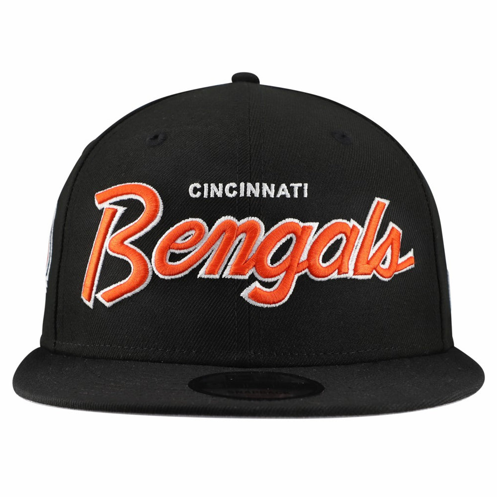 Cincinnati Bengals Main Script 9FIFTY Snapback Hat | NFL Online