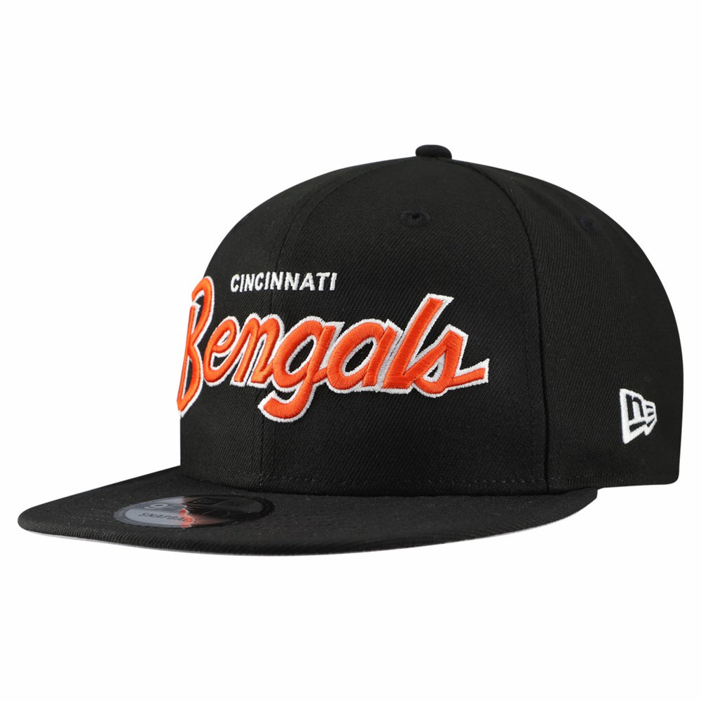 Cincinnati Bengals Main Script 9FIFTY Snapback Hat | NFL Online