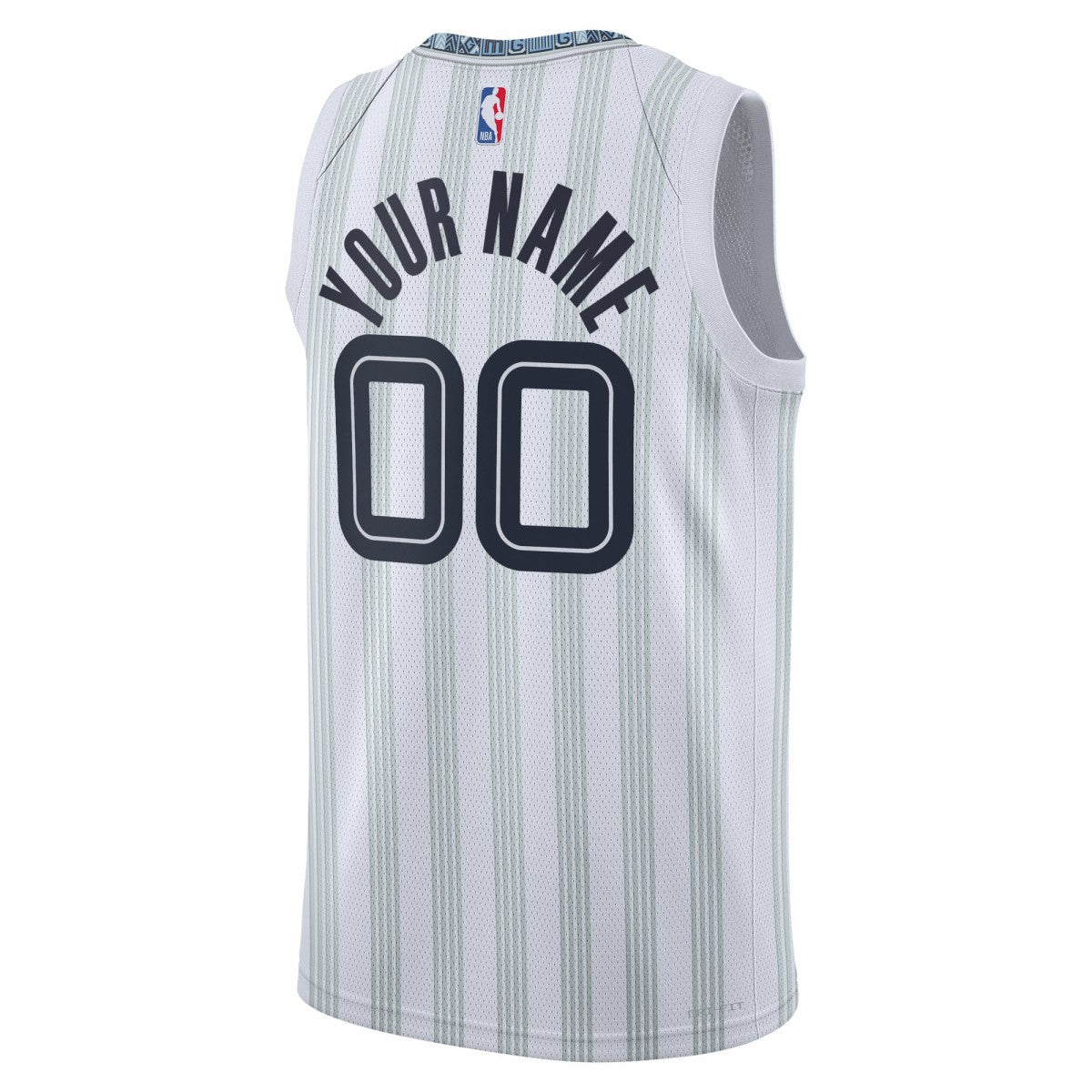 White Memphis Grizzlies Unisex 2025/26 City Edition Swingman Custom Jersey | NBA