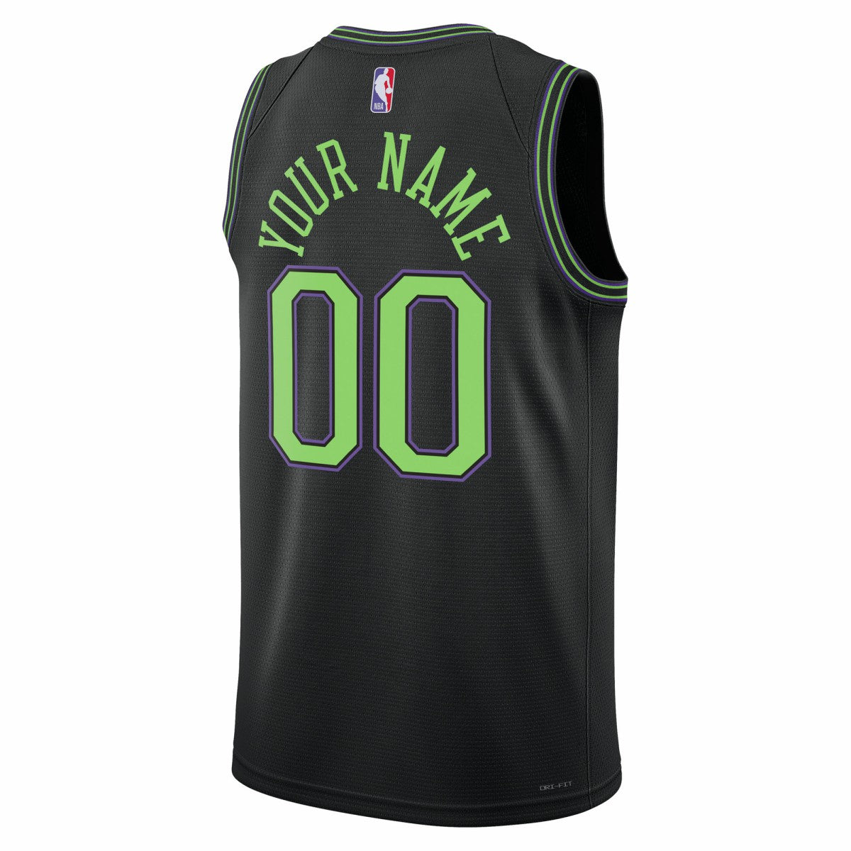 Black New Orleans Pelicans Unisex 2025/26 City Edition Swingman Custom Jersey | NBA