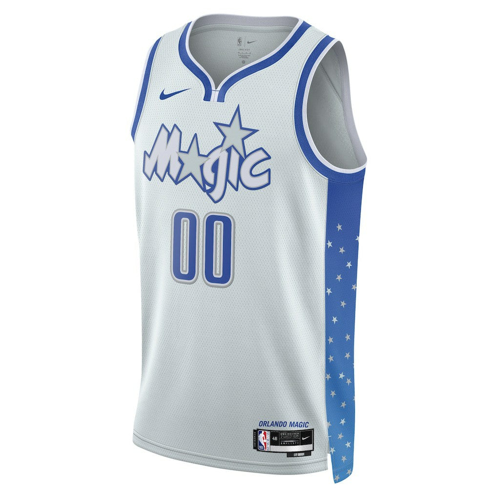 Silver Orlando Magic Unisex 2025/26 City Edition Swingman Custom Jersey | NBA