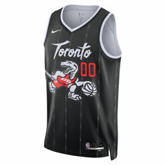 Black Toronto Raptors Unisex 2025/26 City Edition Swingman Custom Jersey | NBA