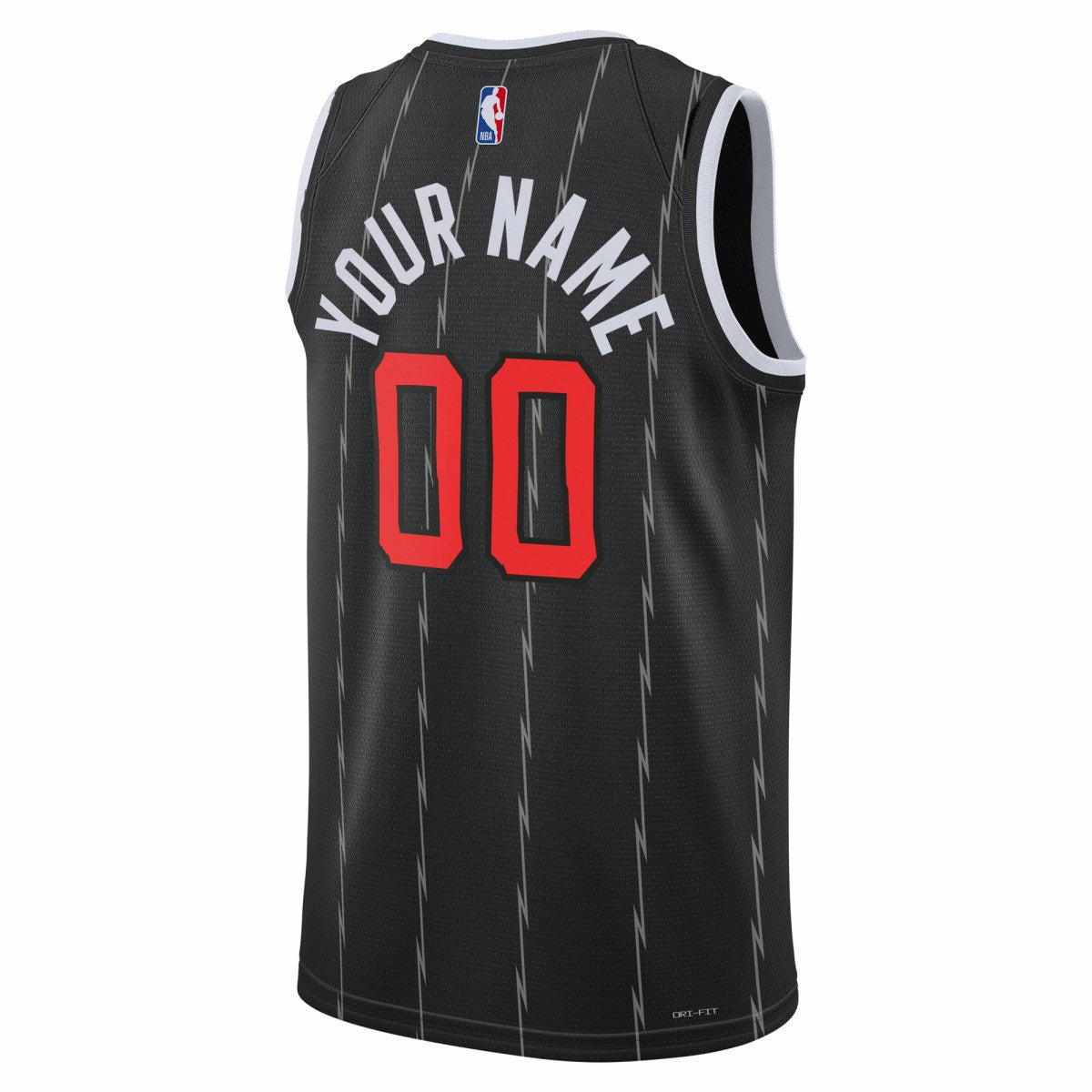 Black Toronto Raptors Unisex 2025/26 City Edition Swingman Custom Jersey | NBA