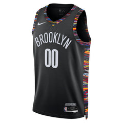 Black Brooklyn Nets Unisex 2025/26 City Edition Swingman Custom Jersey | NBA