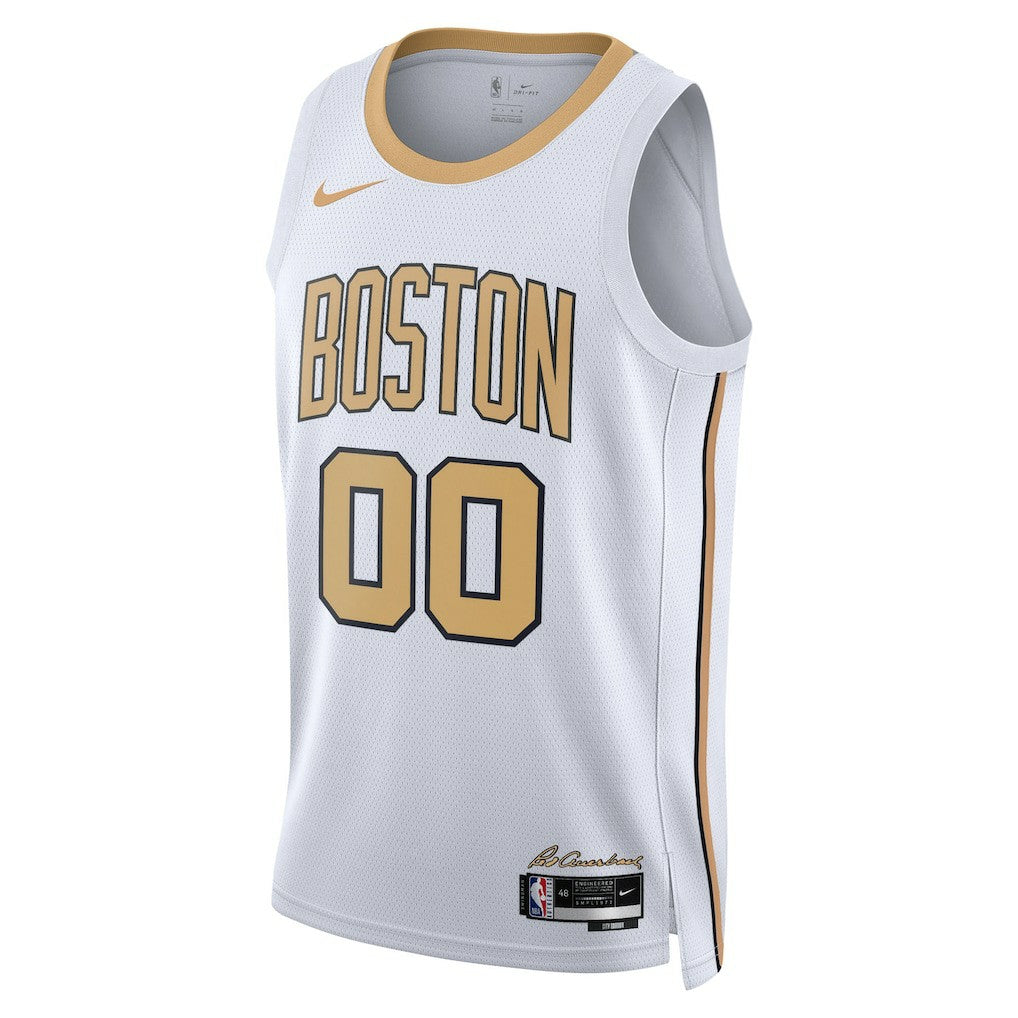 White Boston Celtics Unisex 2025/26 City Edition Swingman Custom Jersey | NBA