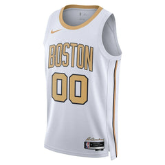White Boston Celtics Unisex 2025/26 City Edition Swingman Custom Jersey | NBA