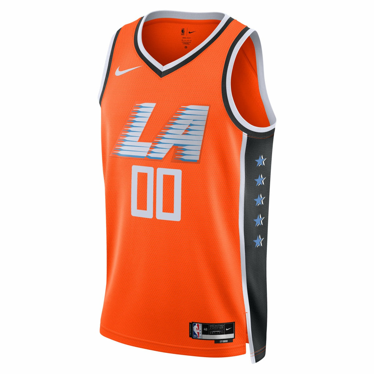 Orange LA Clippers Unisex 2025/26 City Edition Swingman Custom Jersey | NBA