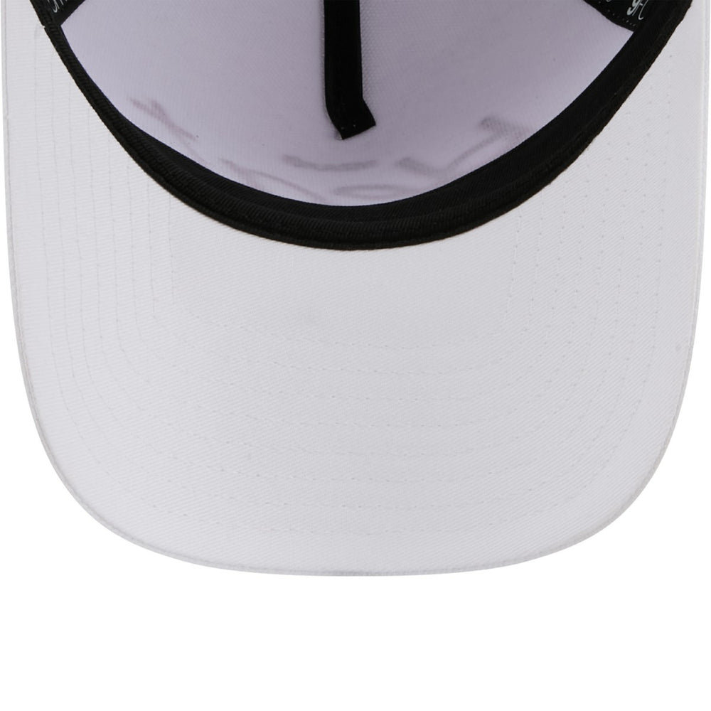 White Miami Heat x Malbon Golf Unisex 9FORTY A-Frame Adjustable Hat | NBA