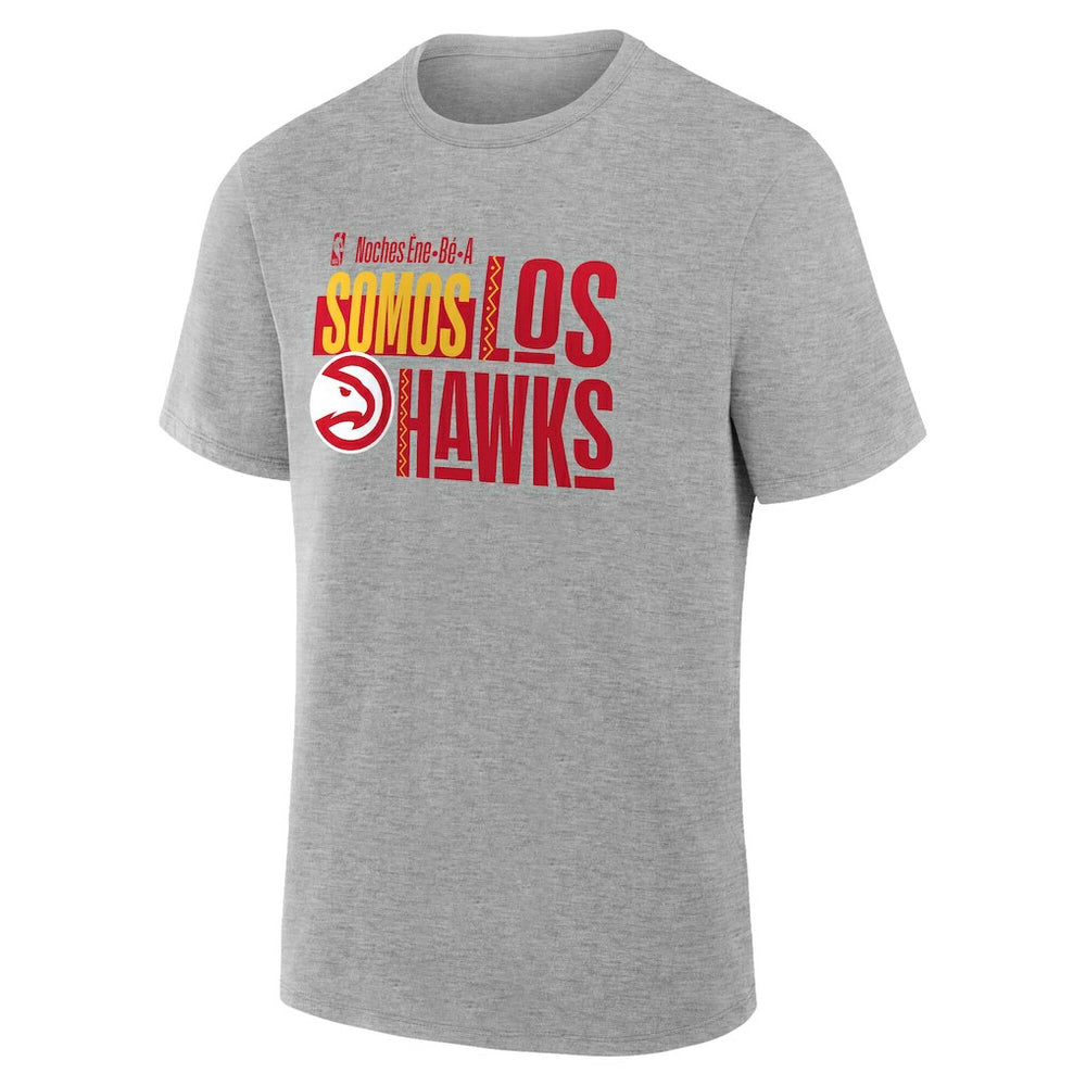 Gray Atlanta Hawks Noches Training T-Shirt | NBA