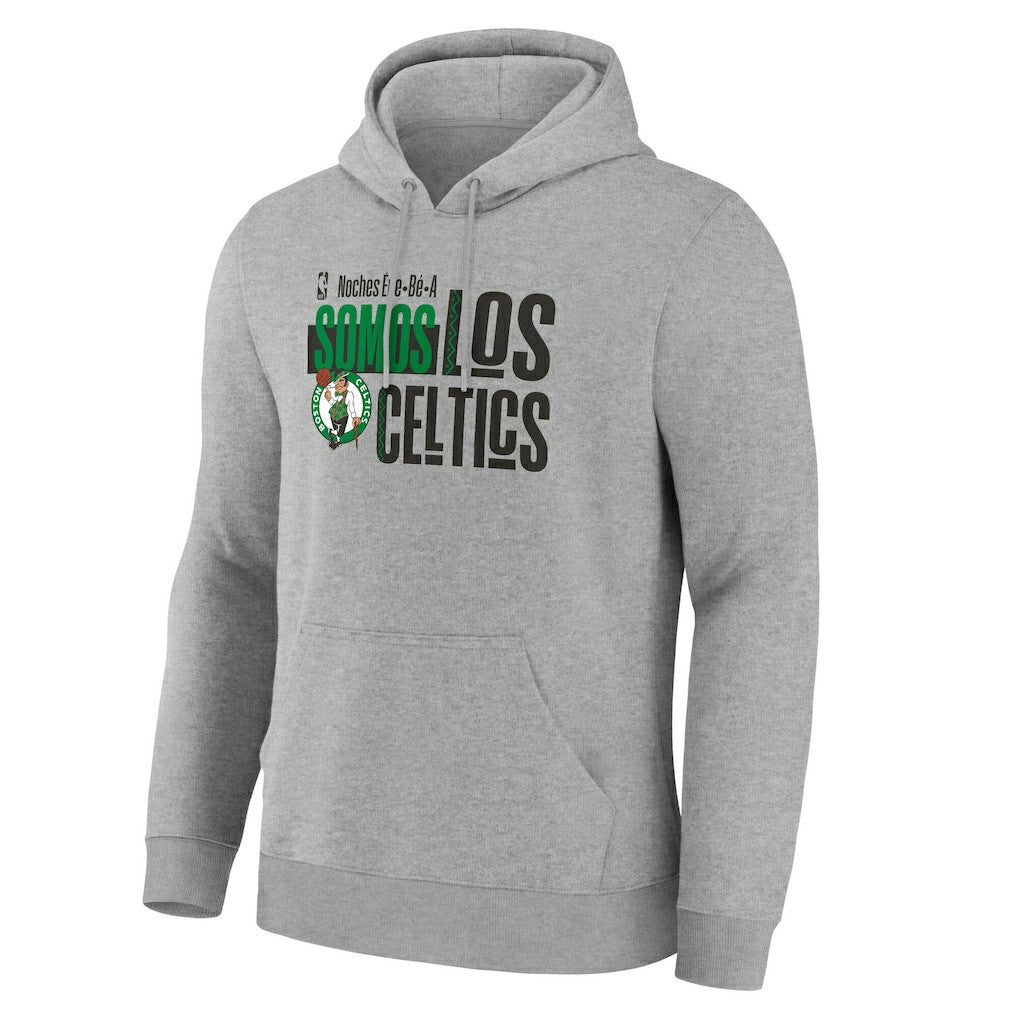 Gray Boston Celtics Noches Training Hoodie | NBA