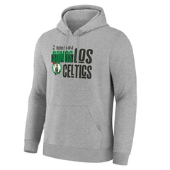 Gray Boston Celtics Noches Training Hoodie | NBA
