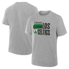 Gray Boston Celtics Noches Training T-Shirt | NBA
