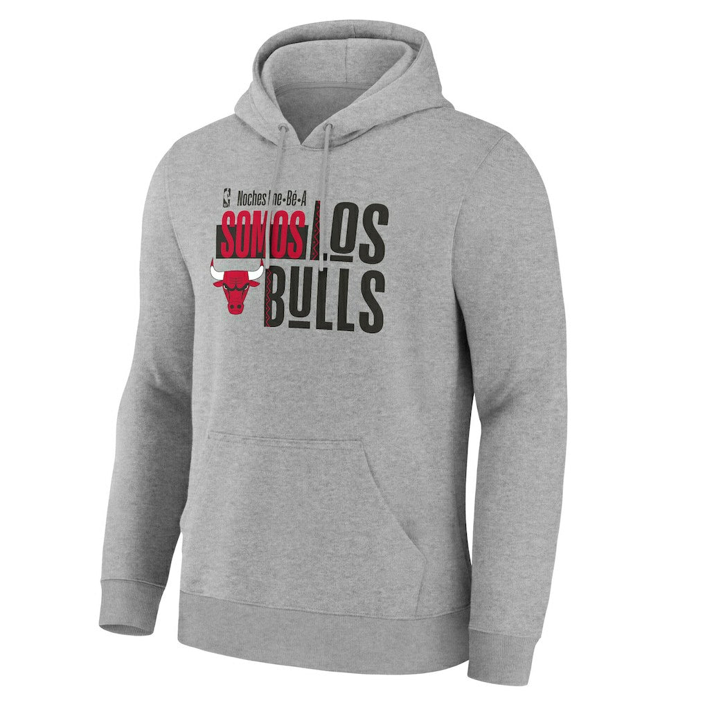 Gray Chicago Bulls Noches Training Hoodie sale | NBA