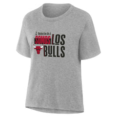 Gray Chicago Bulls Women's Noches Training T-Shirt sale | NBA