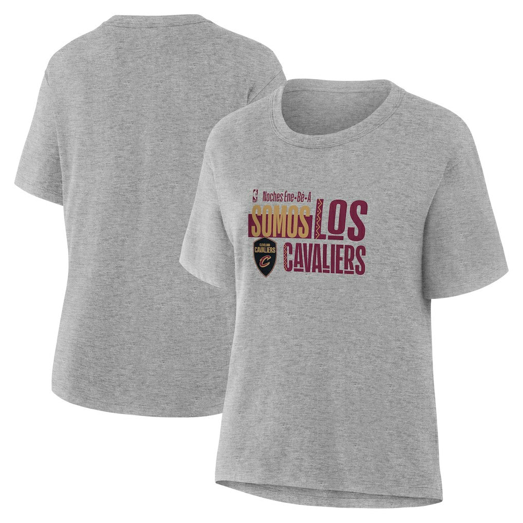 Gray Cleveland Cavaliers Women's Noches Training T-Shirt sale | NBA