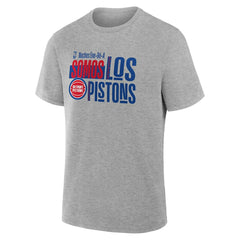 Gray Detroit Pistons Noches Training T-Shirt sale | NBA