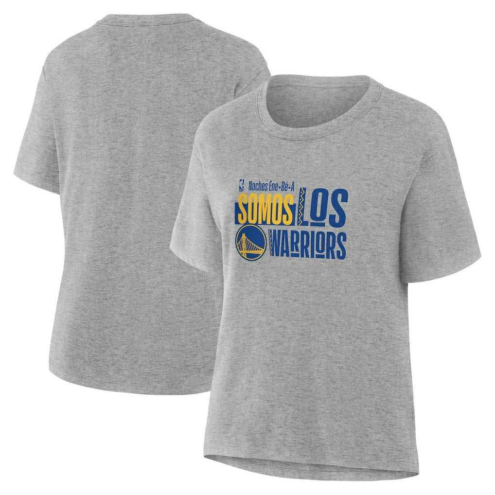 Gray Golden State Warriors Women's Noches Training T-Shirt sale | NBA
