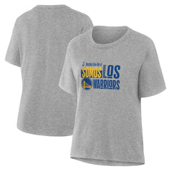 Gray Golden State Warriors Women's Noches Training T-Shirt sale | NBA