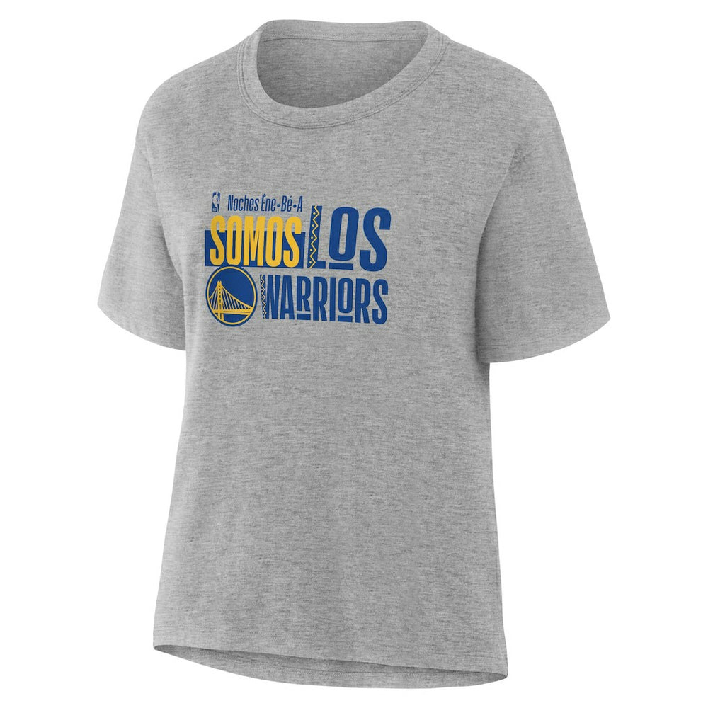 Gray Golden State Warriors Women's Noches Training T-Shirt sale | NBA