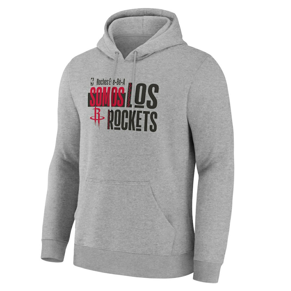 Gray Houston Rockets Noches Training Hoodie sale | NBA