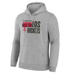 Gray Houston Rockets Noches Training Hoodie sale | NBA