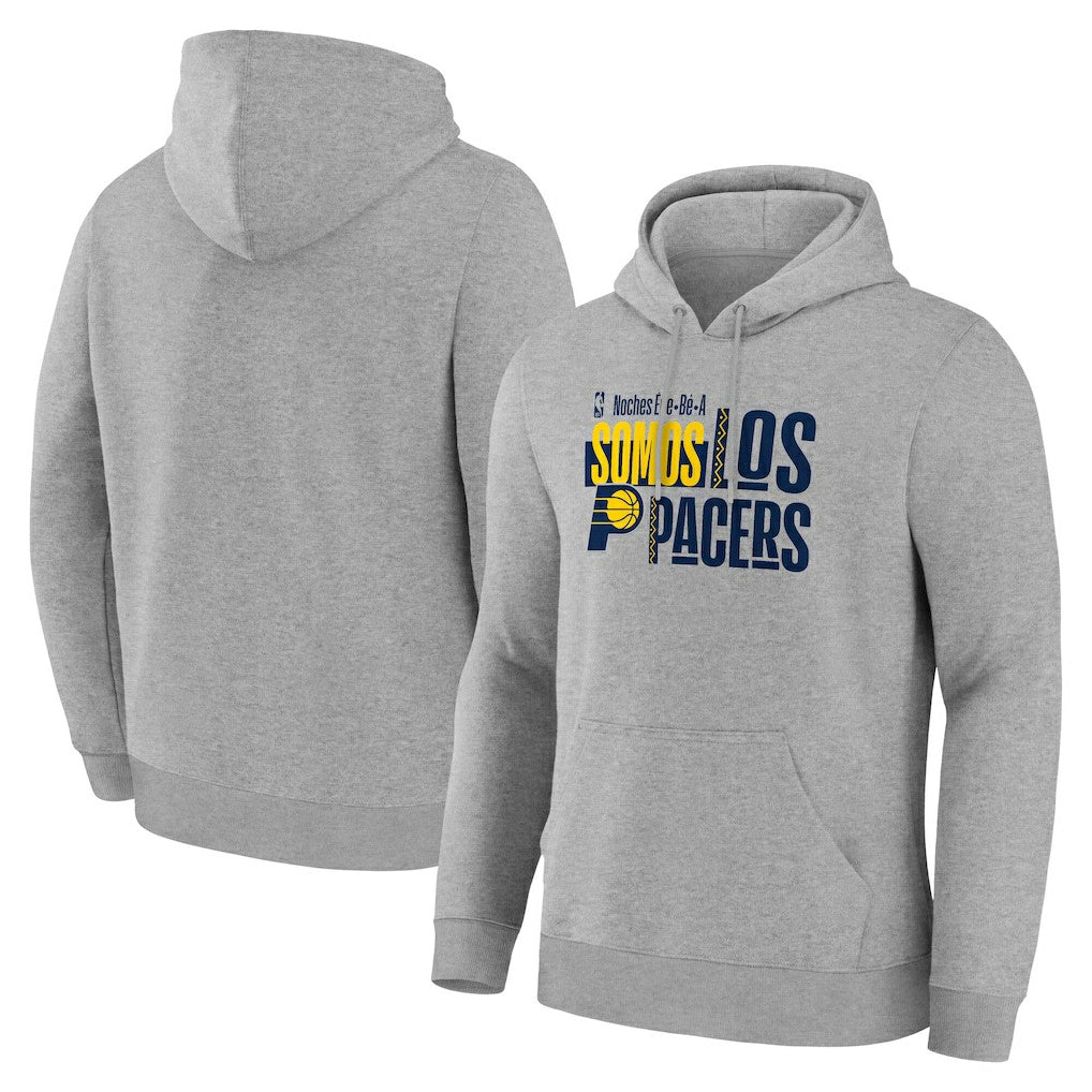 Gray Indiana Pacers Noches Training Hoodie | NBA