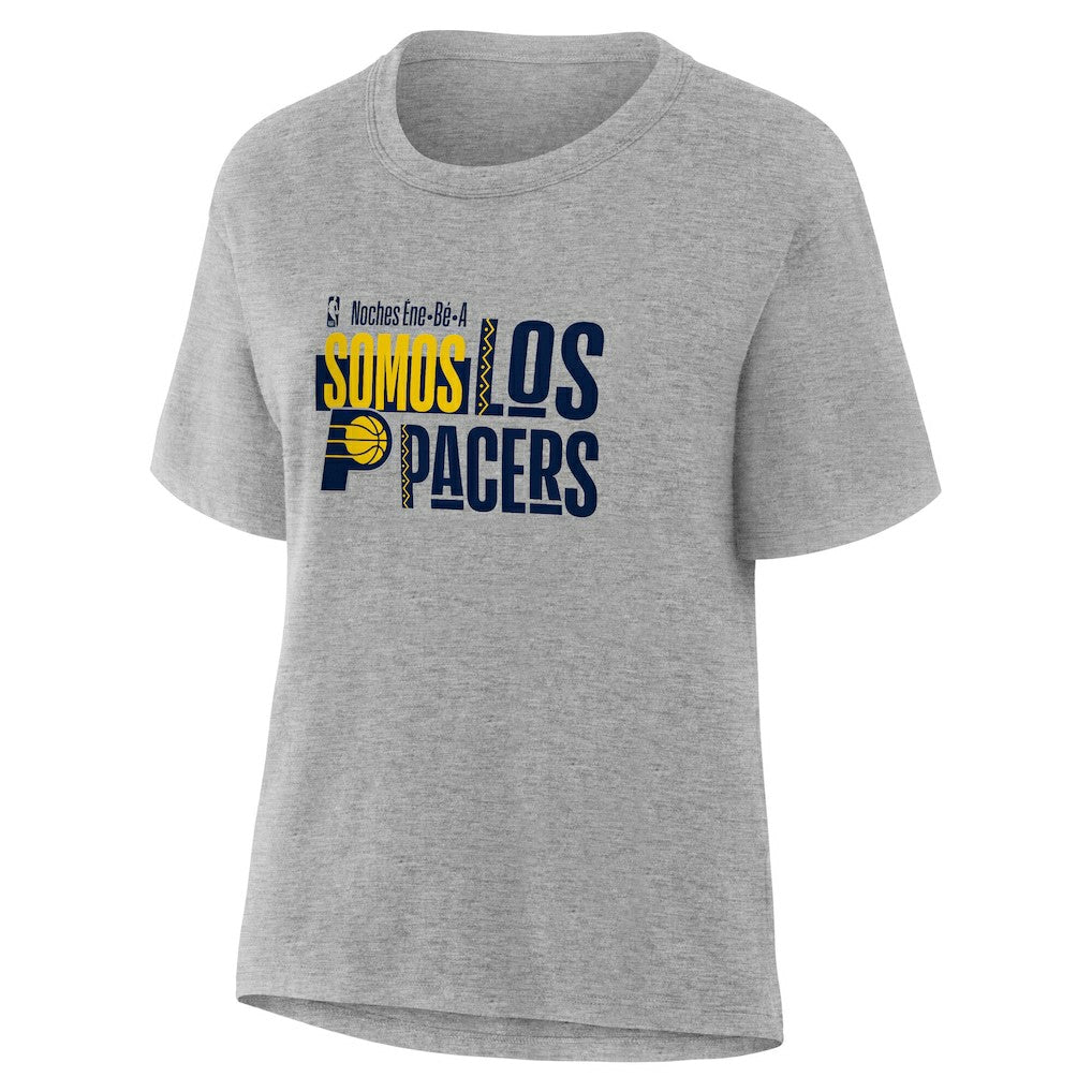 Gray Indiana Pacers Women's Noches Training T-Shirt | NBA