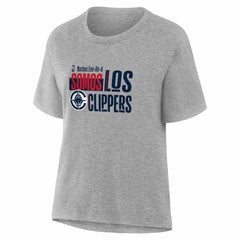 Gray LA Clippers Women's Noches Training T-Shirt | NBA