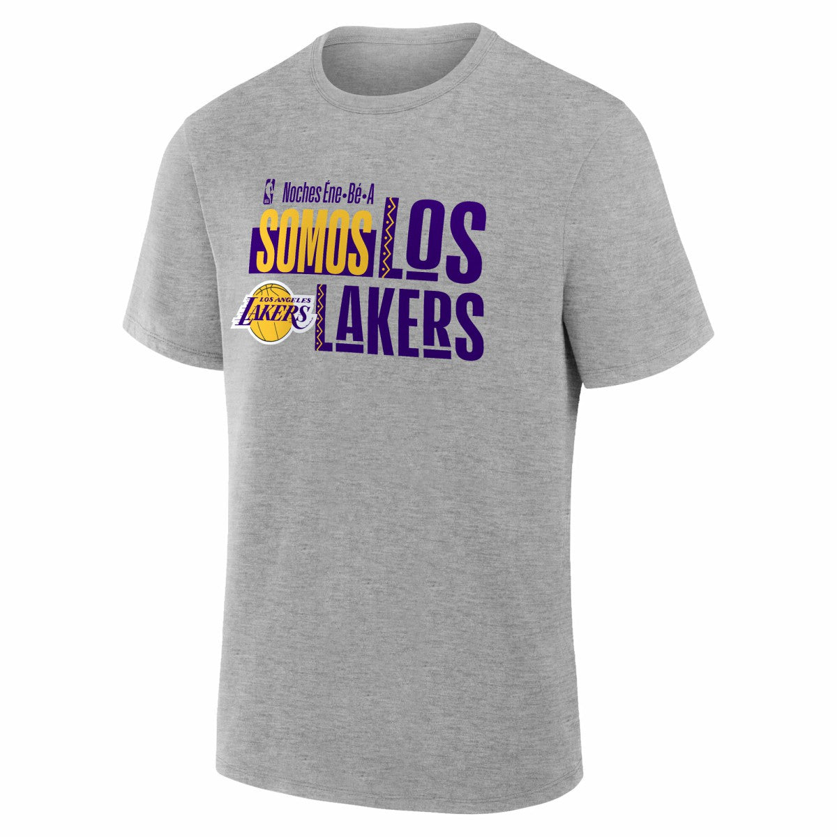 Gray Los Angeles Lakers Noches Training T-Shirt | NBA