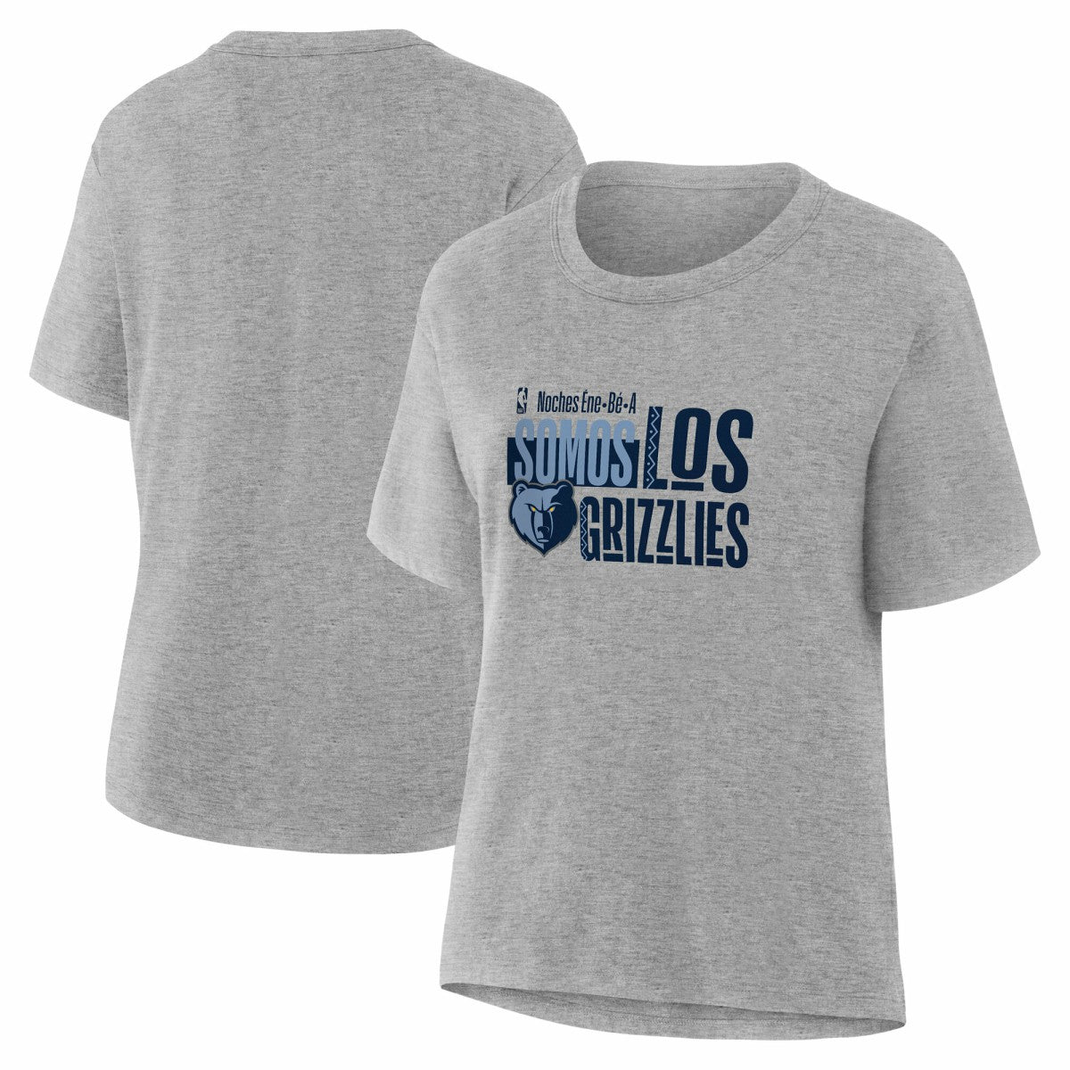 Gray Memphis Grizzlies Women's Noches Training T-Shirt | NBA