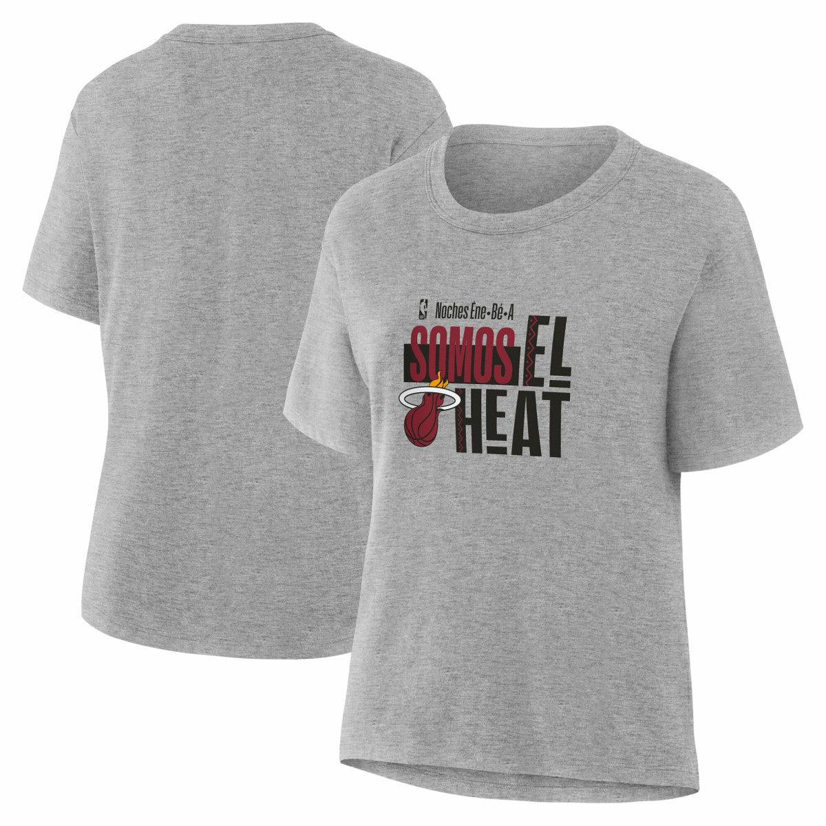 Gray Miami Heat Women's Noches Training T-Shirt | NBA