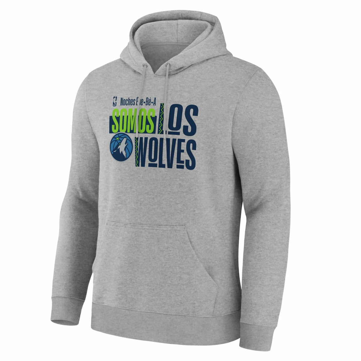 Gray Minnesota Timberwolves Noches Training Hoodie | NBA