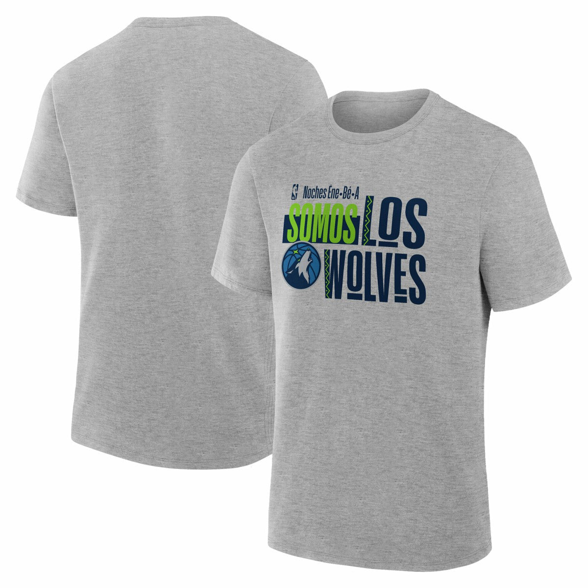 Gray Minnesota Timberwolves Noches Training T-Shirt | NBA
