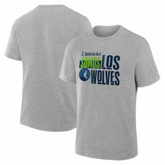 Gray Minnesota Timberwolves Noches Training T-Shirt | NBA
