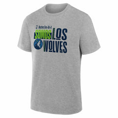 Gray Minnesota Timberwolves Noches Training T-Shirt | NBA