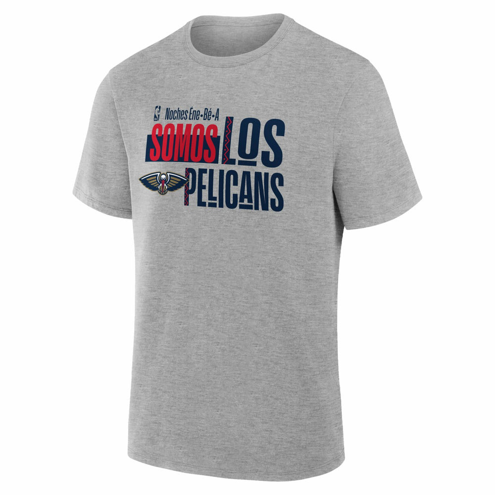Gray New Orleans Pelicans Noches Training T-Shirt | NBA