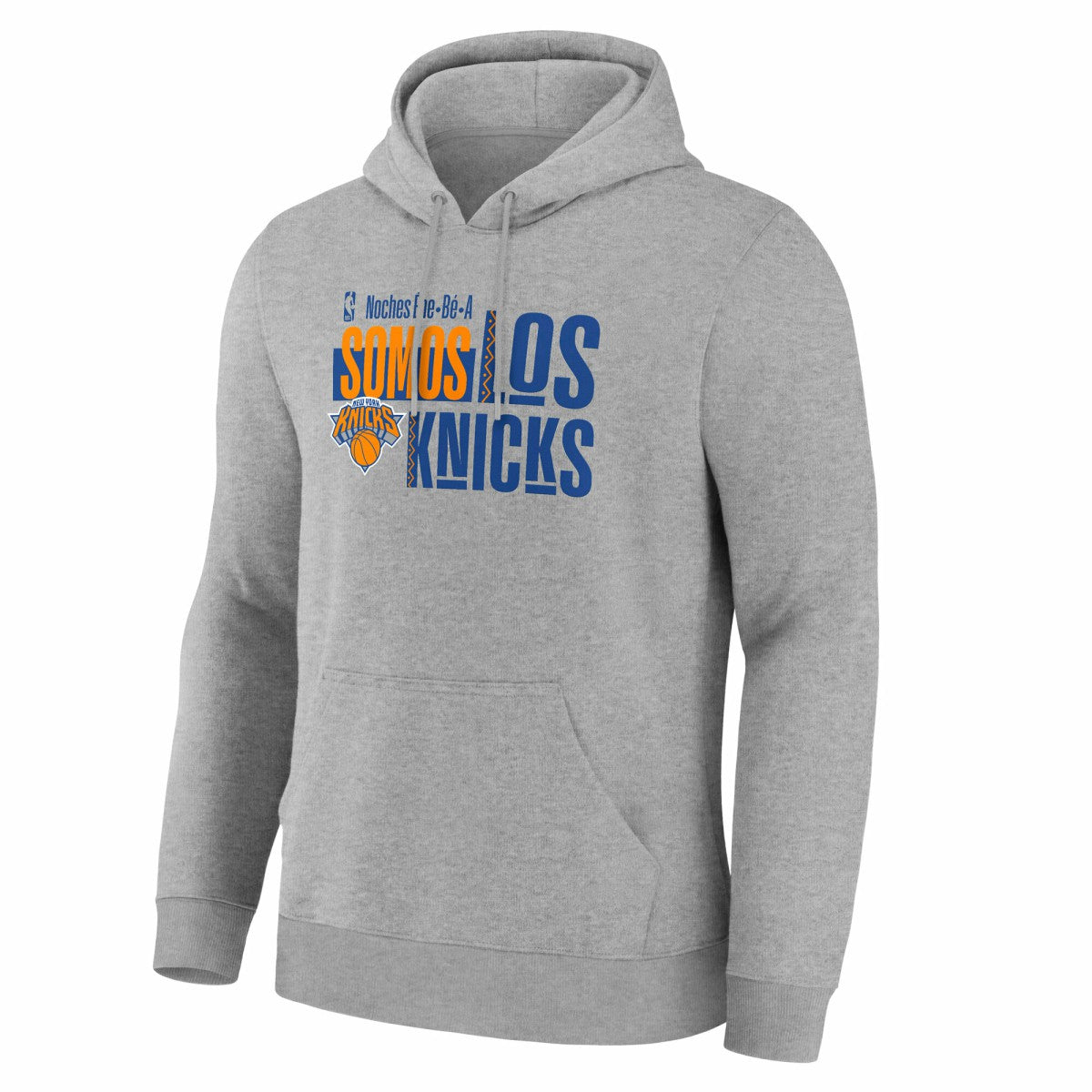 Gray New York Knicks Noches Training Hoodie | NBA