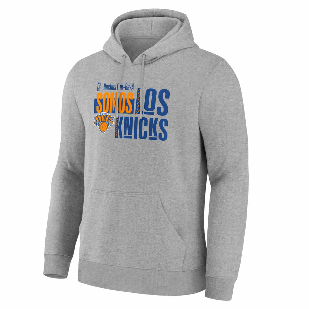 Gray New York Knicks Noches Training Hoodie | NBA