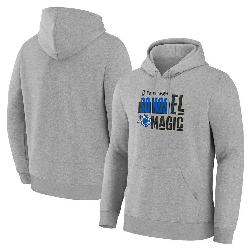 Gray Orlando Magic Noches Training Hoodie | NBA