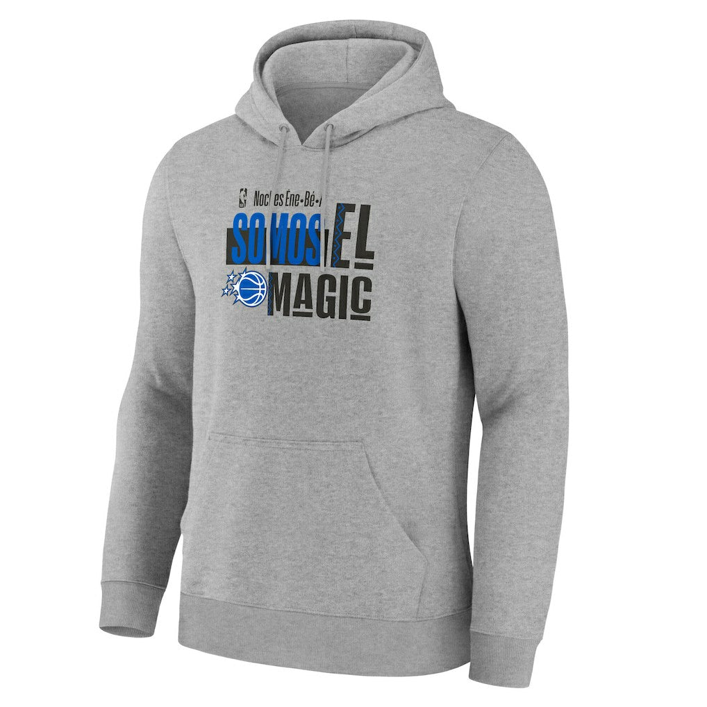 Gray Orlando Magic Noches Training Hoodie | NBA