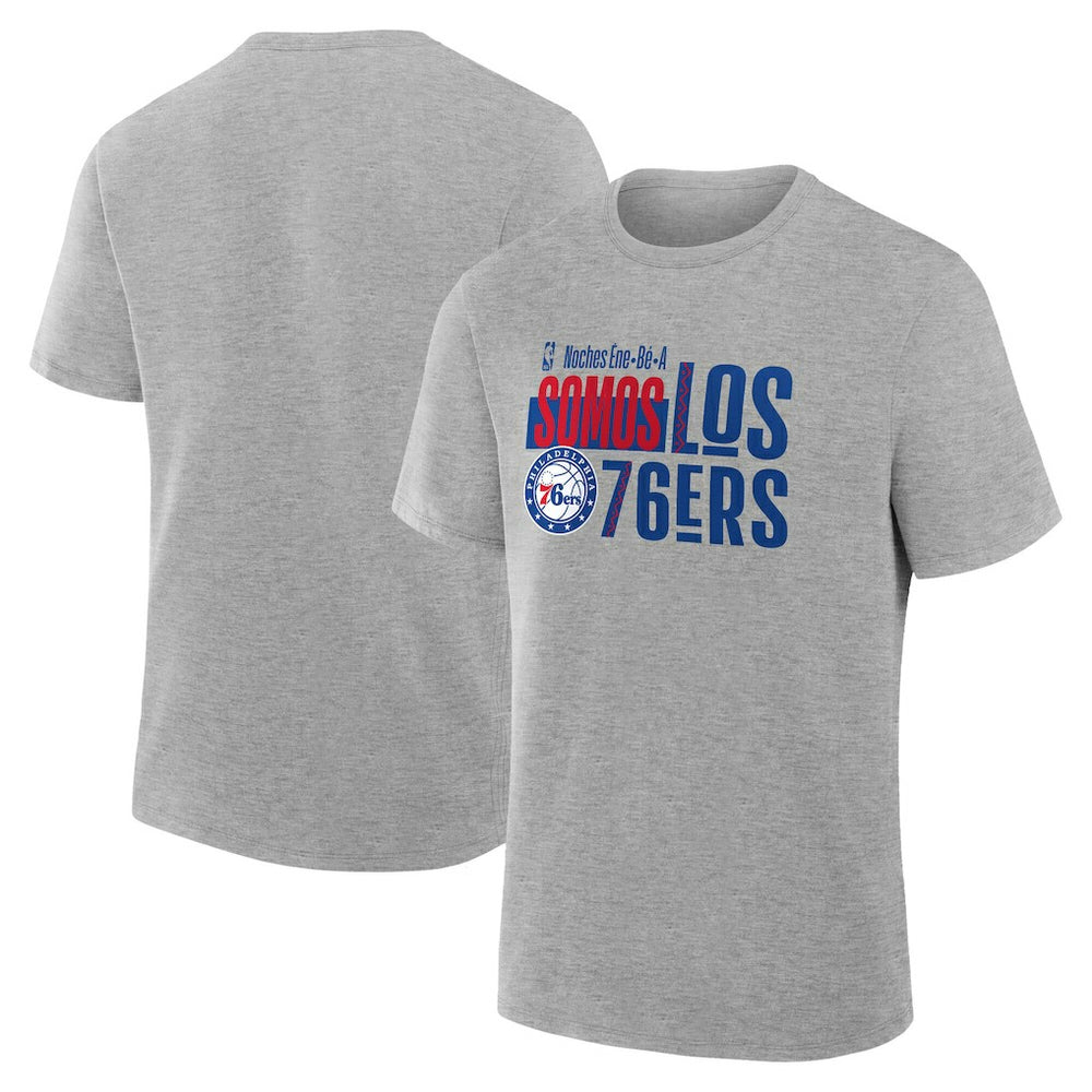 Gray Philadelphia 76ers Noches Training T-Shirt | NBA