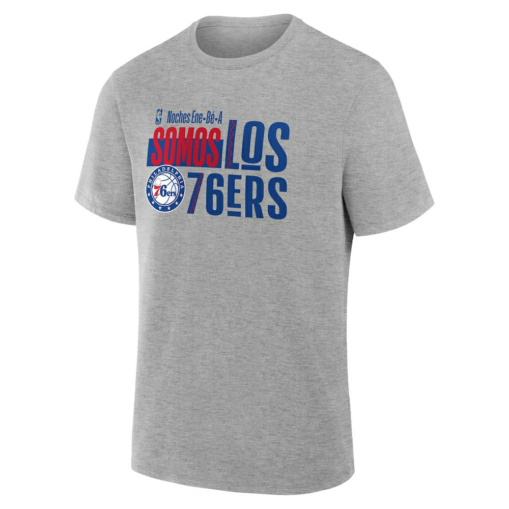 Gray Philadelphia 76ers Noches Training T-Shirt | NBA