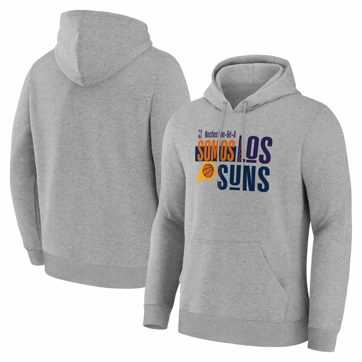 Gray Phoenix Suns Noches Training Hoodie | NBA