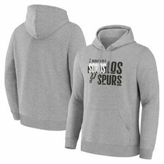 Gray San Antonio Spurs Noches Training Hoodie | NBA