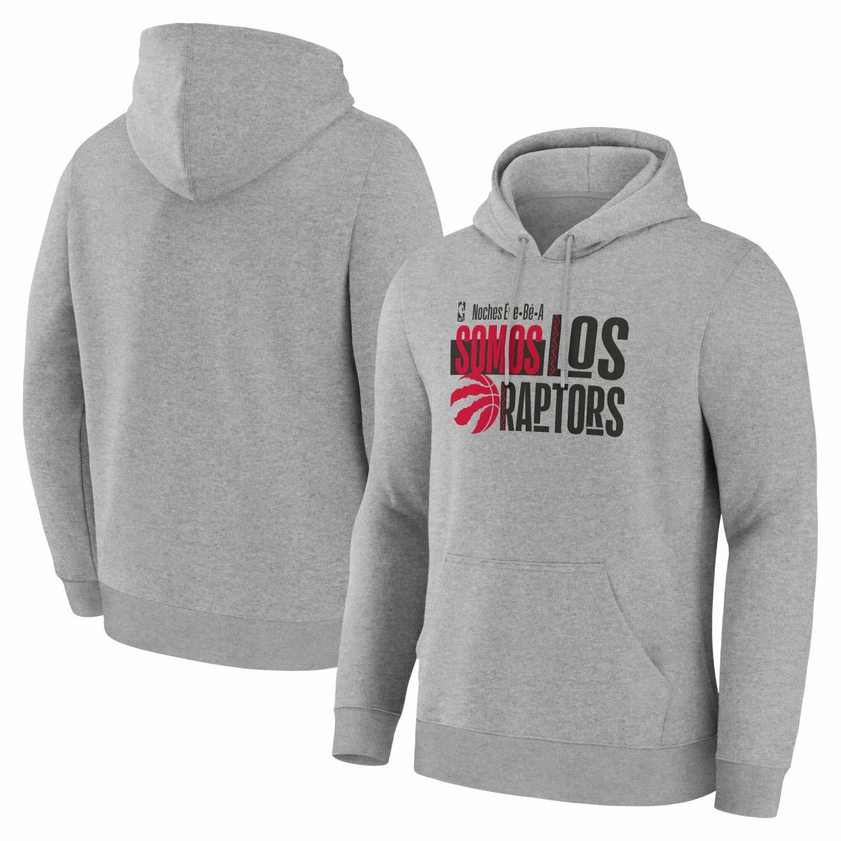 Gray Toronto Raptors Noches Training Hoodie | NBA