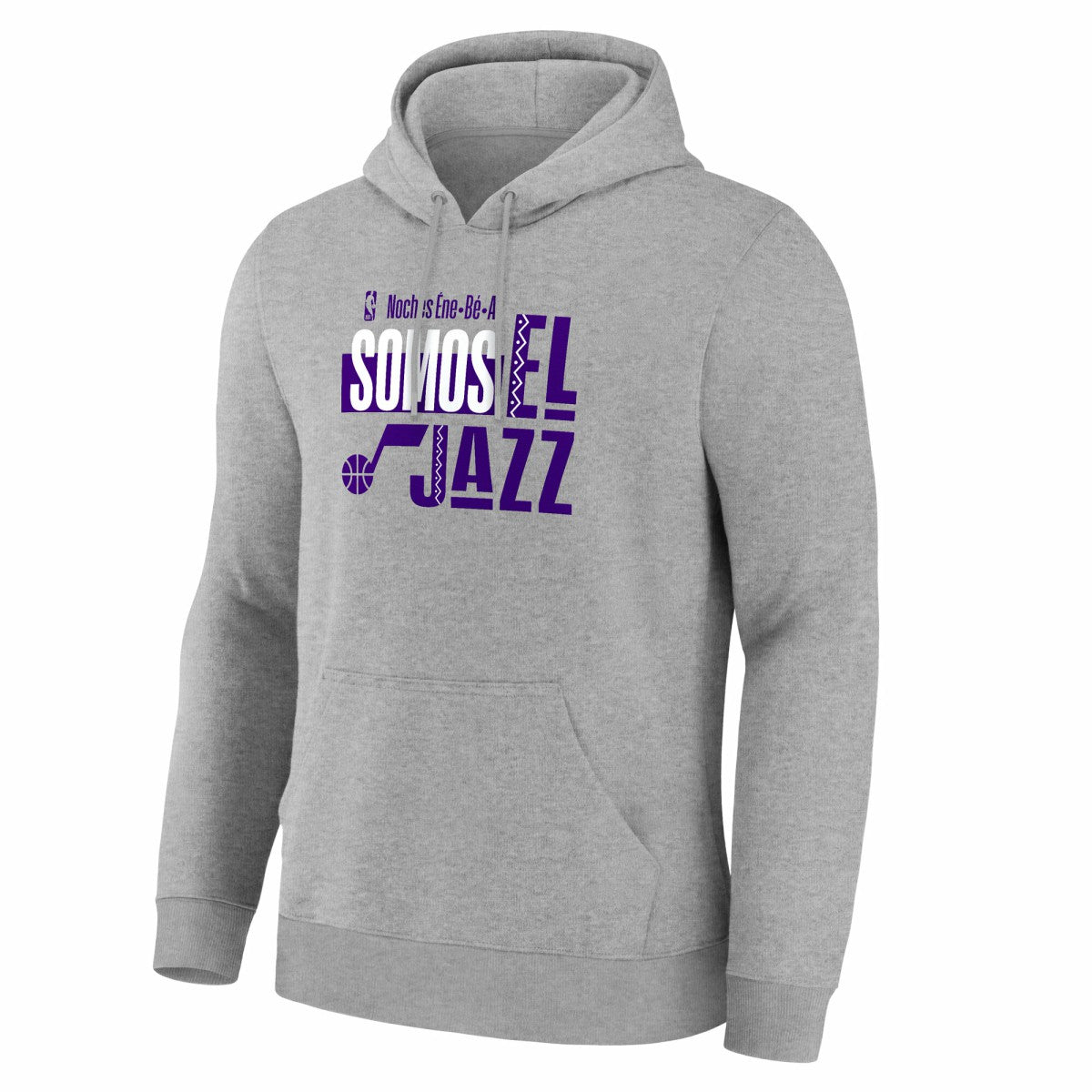 Gray Utah Jazz Noches Training Hoodie | NBA