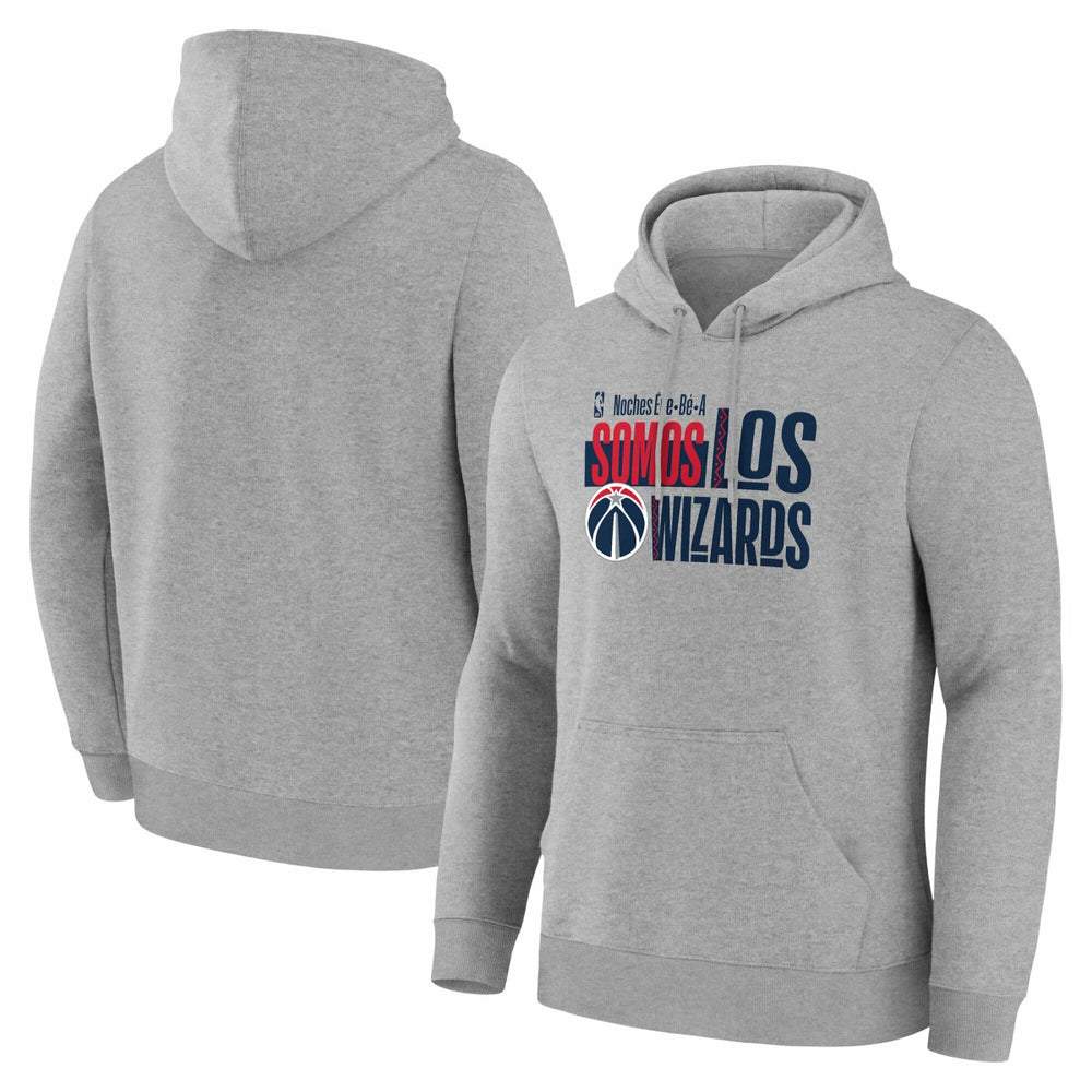 Gray Washington Wizards Noches Training Hoodie | NBA