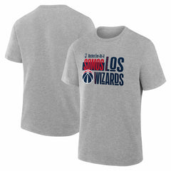 Gray Washington Wizards Noches Training T-Shirt | NBA