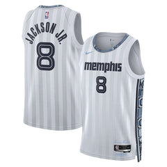 White Jaren Jackson Jr. Memphis Grizzlies Unisex 2025/26 Swingman Jersey | NBA